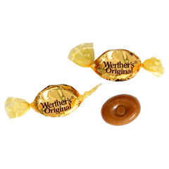 THE HAMPTON CANDY COMPANY Werther's Original pieces in bowl showing easy sharing benefit