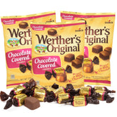 Werther’s Original front pack showing neat wrappers and portability