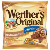 Werther's Original front packaging displaying twelve small 2.35 oz bags and clear branding, great for gifting