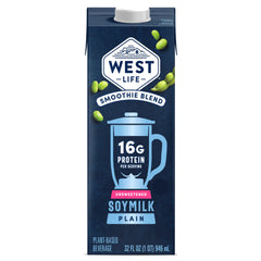West Life blended smoothie use showing thicker texture and nutrition