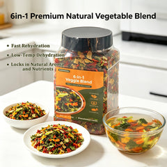 WGENGWU close-up dried vegetable texture preserving flavor