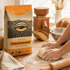 Wheat Montana baker using milled flour for soft sandwich bread