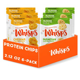 Whisps front packaging showing variety pack and convenience