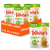 Whisps front packaging showing 6 oz 4-pack and clear branding for easy identification
