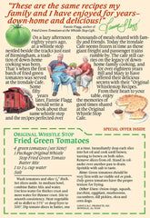 Whistle Stop fried green tomatoes plated showcasing golden crunch benefit