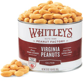 Whitley's tin front packaging showing brand and product, highlights premium gift appeal