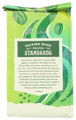 Whole Foods Market closeup label highlighting organic and sustainability certifications for trust