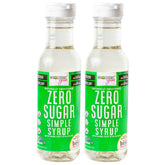 Wholesome Yum front packaging showing keto syrup benefits and two-bottle pack