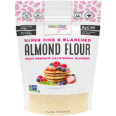 Wholesome Yum front packaging showing product and clear branding benefit: reliable baking