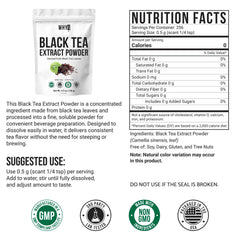 WHYZ back label with nutrition and ingredient transparency benefit
