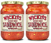 Wickles jar front label showing brand and flavor, clear purchase benefit