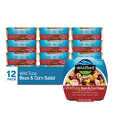 Wild Planet front packaging showing tuna bean corn salad and benefits