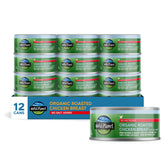Wild Planet front packaging showing 5oz can and organic label, clear pantry benefit
