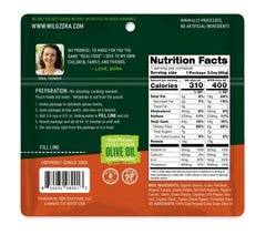 WILD ZORA Baja Citrus lentil close-up highlighting bright, savory ingredients