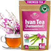 Wildfield Herbs front packaging showing 4 oz Ivan Chai, highlighting freshness