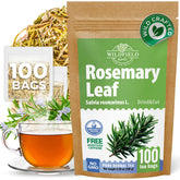 WILDFIELD HERBS front packaging showing 100-count box and clear labeling benefits freshness