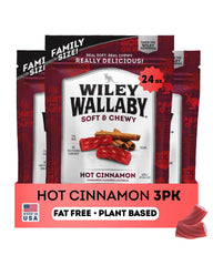 WILEY WALLABY front packaging showing cinnamon licorice and convenience
