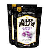 WILEY WALLABY front packaging showing two 7.05oz resealable bags and branding benefits