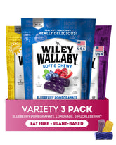 WILEY WALLABY front packaging showing colorful variety and fresh appeal
