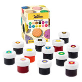 Wilton front packaging showing 12-count gel colors for vibrant decorating