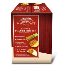 Windstone Farms packets packed in backpack demonstrating travel-friendly benefit