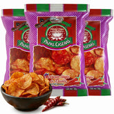 WINNUTS front packaging showing brand and spicy chips, highlights convenience