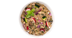Wolff's cooked kasha in a bowl showing fluffy grains and meal versatility