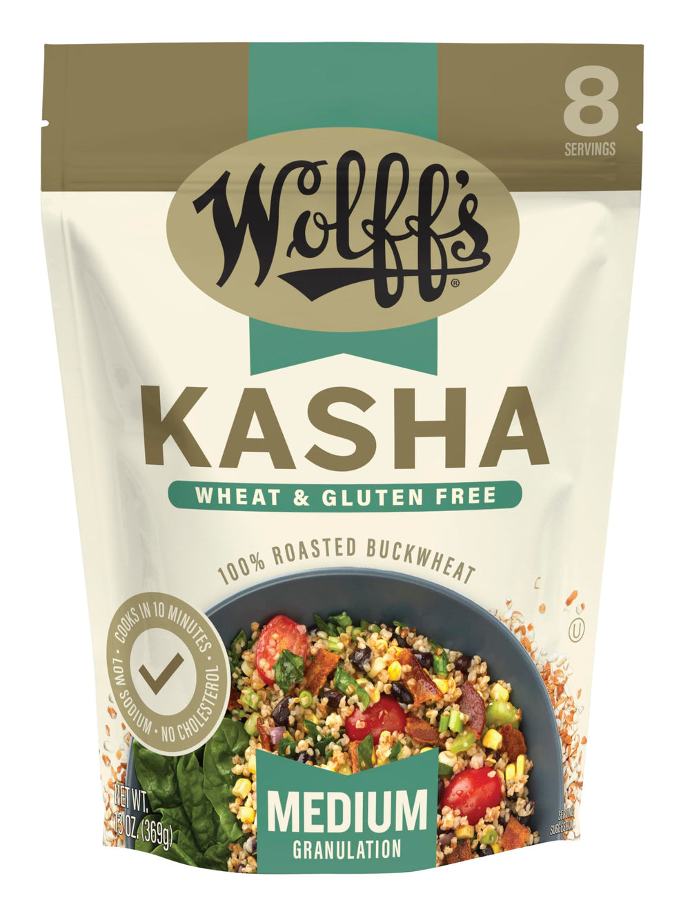 Wolff's front packaging showing product and serving suggestion benefit convenience