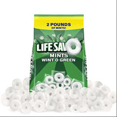 Wolgo front packaging showing individually wrapped wintergreen mints and freshness