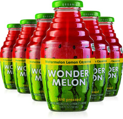 Wonder Melon front packaging showing bottle design and branding benefits