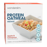 WonderSlim front packaging showing apple and cinnamon and low-calorie benefit