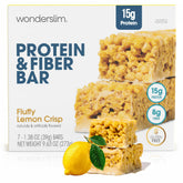 WonderSlim front packaging showing Fluffy Lemon box and key benefits