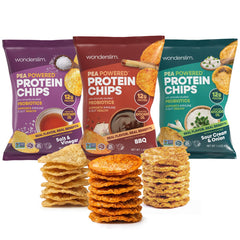 Wonderslim front packaging variety pack showing contents and benefits