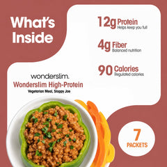 WonderSlim individual single-serve pouch for quick meals and portability