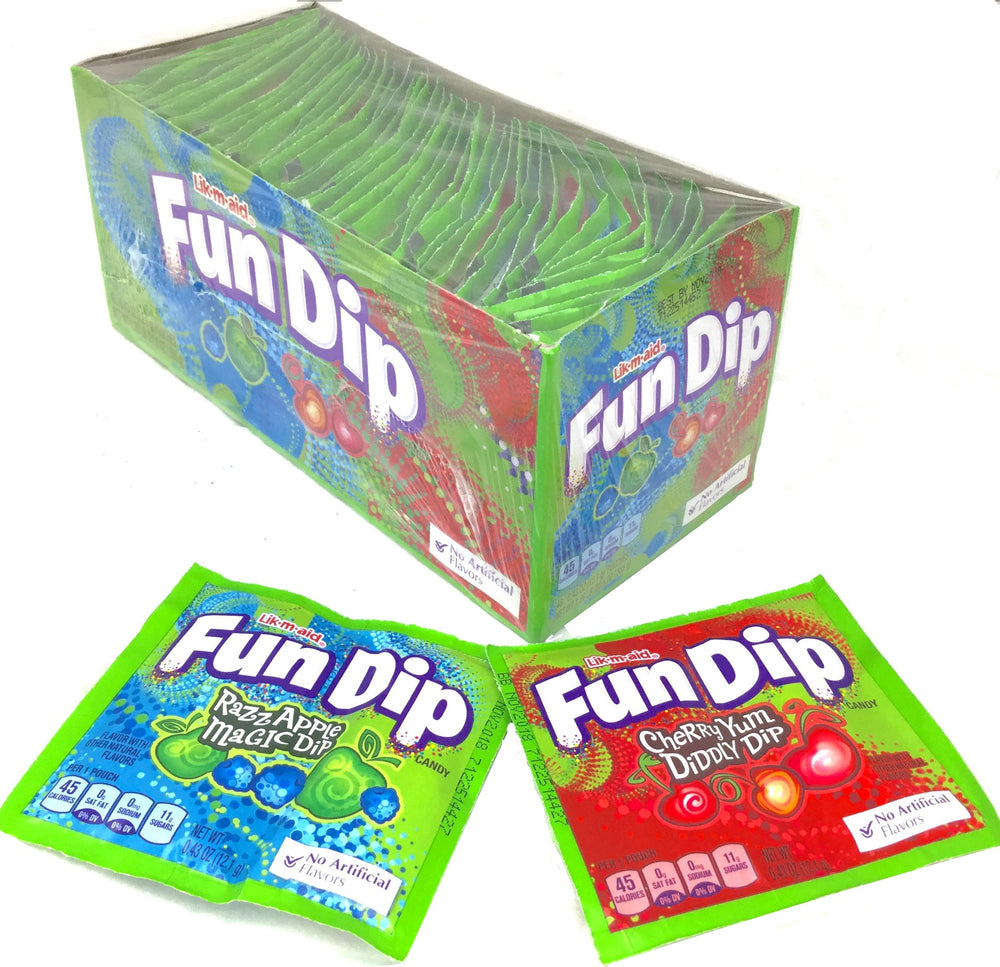 Wonka front packaging showing 48-count box, clear view and bulk convenience