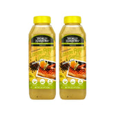 World Harbors front label on 16 oz bottle showing brand and flavor benefits