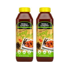 World Harbors front label shows product identity and clear serving suggestion benefit