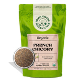 Worldwide Botanicals front package showing 1 lb bag and organic benefits