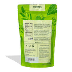 Worldwide Botanicals ground chicory close-up showing texture and aroma benefit brewing