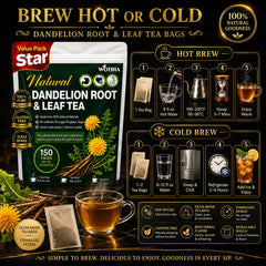 WOTIHA brewed cup steaming hot to illustrate warm comfort and caffeine-free benefit