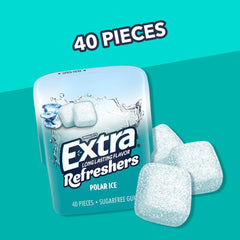 WRIGLEY'S EXTRA pack in a pocket illustrating portable freshness on the go