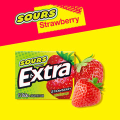 WRIGLEY'S EXTRA close-up of gum stick texture highlighting long-lasting flavor