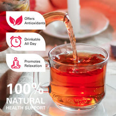 WT WEETEE close-up of unbleached tea bag showing natural texture and compostable benefit