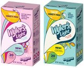 SINGLES TO GO! Wyler's Light front packaging showing variety pack benefits