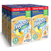 Wyler's Light front box packaging showing 96-count and flavor benefits