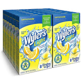 Wyler's Light front box packaging showing lemonade variety and serving count benefits