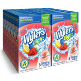 Wyler's Light front packaging showing strawberry lemonade and 96 count convenience