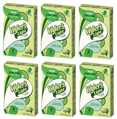 Wyler's Light front packaging showing kiwi lime flavor and convenient packets