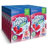 Wyler's Light raspberry front box showing pack quantity and convenience