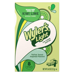 Wyler's Light close-up single packet displaying easy-tear convenience